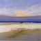 ציור שמן ים כחול וסירה בחוף : Thumb 1