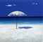 ציור שמן ים כחול עם חוף ים יפה : Thumb 1